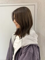 ヨーク(YOKE)&nbsp;【レイヤーカットくすみベージュニュアンスカラー20代