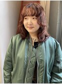 20代30代大人可愛い小顔デジタルパーマナチュラル毛先パーマ