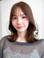 アンアミ シブヤ(Un ami shibuya) 【TOMI】くびれヘア/レイヤーカット/モカブラウン