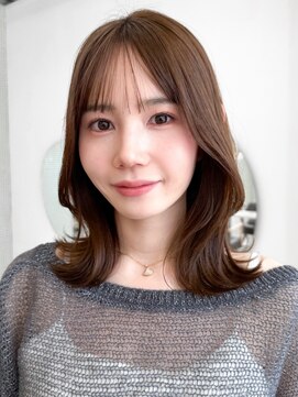 アンアミ シブヤ(Un ami shibuya) 【TOMI】くびれヘア/レイヤーカット/モカブラウン