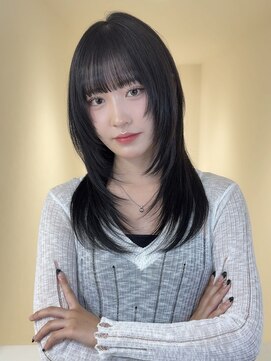 アイトーキョーエス 渋谷(AI TOKYO S) ザクザクレイヤー 透明感カラー