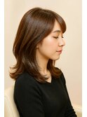 くすみカラー/ストレート/ナチュラルカラー