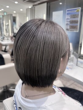 ケンジ 平塚 アネッタ(KENJE annetta) ★エンドカラー×シルバーグレー