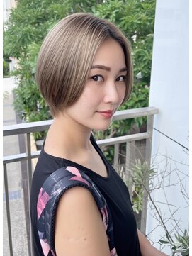 ラック 由比ヶ浜(LUCK) 大人ショート/ショートボブ/ボブ/ショートカット/ハイライト