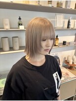 オンヌ(onnu) ミルクティーベージュ ボブレイヤー