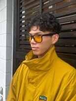 シエル ヘアアンドピース(Ciel hair peace)&nbsp;スパイラルパーマセンターパート