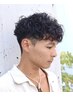 【新井限定】メンズカット&シャドウパーマ/波巻き/スパイラルも可!/17000