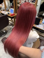 フェイス 港南台店(FACE。)&nbsp;チェリーピンク/港南台ダブルカラーブリーチ/艶カラー