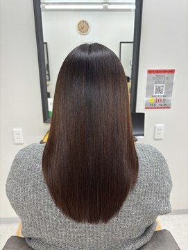 コンセプト(Concept) シナジー美髪縮毛+カット+髪質改善トリートメント