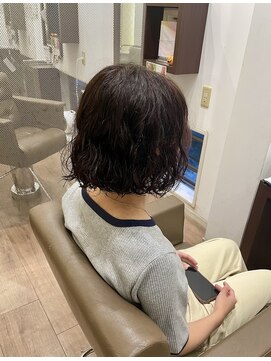 オシャマワールドコーヌコピア 【イメチェンカット＋ボブパーマ】