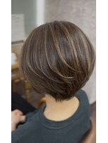 ナチュラル8 NATURAL8 ヘアースタジオ Hair studio&nbsp;バレイヤージュ白髪ぼかし