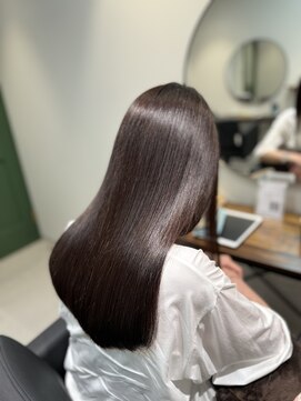 コル 市川(cor) 白髪ぼかし×ヴェールブラウン