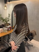 スタンド バイ ヘアー アンド コーヒー 恵比寿(STAND By HAIR ＆ Coffee)&nbsp;グレージュ
