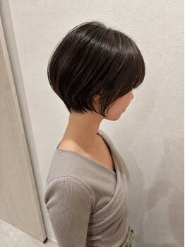 レーヴ(Reve)の写真/デザイン性はもちろん、再現性も重視したカットで扱いやすく手ぐしでまとまるヘアに。