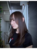 ロックス バイ マグ 松本(rocks BY MAG)&nbsp;柔らかブラウン艶髪ロングローレイヤー