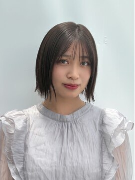 ヘアーループセラデザインワークス(Hair ruup Sela design works) 透明感ナチュラルボブ