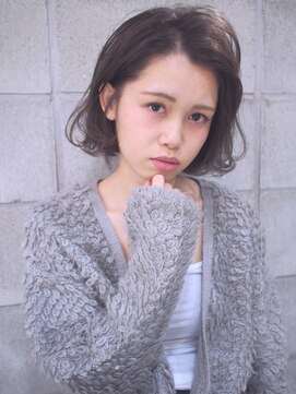 ネス(ness) [RIMMA]クリーミーグレージュ//ワンカール//ふわボブ