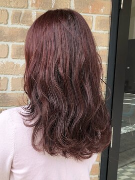 ヘアメイクエイト 丸山店(hair make No.8) 【担当＊岩切祐樹】ピンクカラー