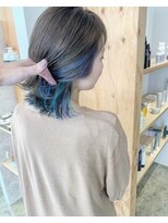 ニド(2do)&nbsp;ブルーインナーカラー