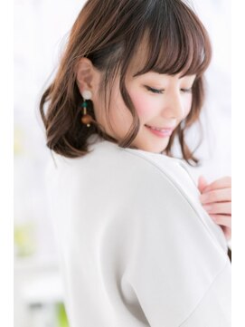ミック ヘアアンドビューティー 大山店(miq  Hair&Beauty) カジュアルフェミニン＊大人ガーリーボブb