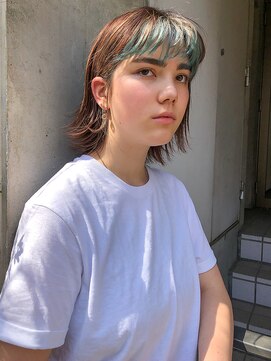 ヘアサロンエム 渋谷店(HAIR SALON M) 前髪/セシルカット/ココアブラウ/大人かわいい