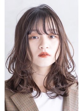 エース (ACE) ACE横浜　ハイレイヤーカット×ダークアッシュブラウン