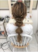 ルーズ編み下ろし