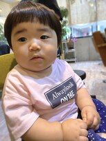 オモルフィ(Omorfi)&nbsp;キッズカット　前髪パッツン