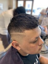 エルエー バーバーショップ 草津店(L.A BARBERSHOP)&nbsp;スタイリスト【真下】クロップ×スキンフェード