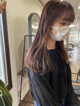 ニコラ(NICOLA) ラベンダーピンク×イヤリングカラー