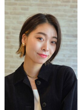 ゼンコー 国分寺(ZENKO) 【ゼンコー国分寺店】 外ハネボブ×インナーカラー