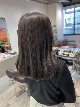 コワファーストナガサキシャンプーボーイ(COIFF1RST NAGASAKI SHAMPOO BOY) ブリーチなし透明感カラー☆