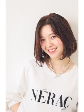 ヘアサロン ロータス(Hair Salon Lotus) ナチュラルワンカールボブ