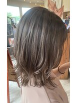 バルス(BLS)&nbsp;デザインカラーで透明感カラー【髪質改善/デザインカラー】