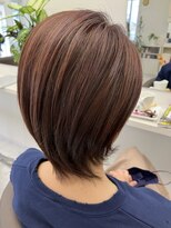 サロンドノア(Salon de NoA)&nbsp;サイド刈り上げ×ハイライト×ピンク