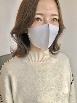 リム(RiM...) 20代30代40代50代小顔ミディアム韓国風レイヤー