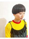 刈り上げマッシュショート