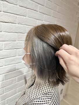 ヘア スパ ビューティー エールフォルム(HAIR SPA BEAUTY YELLFORME) インナーカラー★ホワイトベージュ