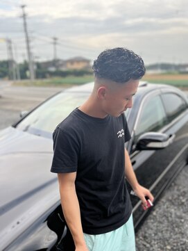 ヒロギンザ 大阪本店(HIRO GINZA) ツイスパスキンフェード