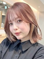 アイトーキョーエス 渋谷(AI TOKYO S)&nbsp;斜めバング/シルキーベージュ/ブラントカット[渋谷駅]