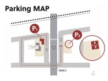 ガレリアエレガンテ 多治見店(GALLARIA Elegante)の雰囲気（駐車場のご案内　◎当店前に6台駐車場　◎徒歩1分以内2台可）