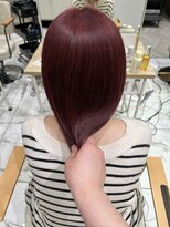 ゼスト フィーノ(ZEST fino)&nbsp;【大宅種乃】ダブルカラーで作るワインレッドカラー◎