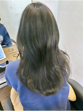 アリスバイアフロート 自由が丘(ALICe by AFLOAT) ブリーチなし／ダブルカラー／オリーブグレージュ／自由が丘