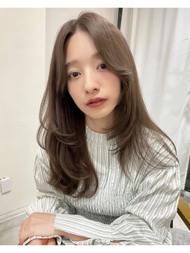 コート 表参道(Cote) Cote 美髪/ダークアッシュ/セミディ/前髪カット/韓国レイヤー