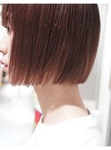 ぱつっとラインの大人ボブ うるつやトリートメント 元住吉