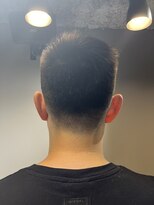 スカイブルー(Sky Blue)&nbsp;フェードカット