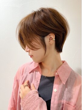 ロンドエニカ 大宮(Lond enika) 切りっぱなしボブエアリーロングピンクブラウン美髪のススメ