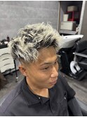 滋賀/南草津/メンズ美容室/波巻きツイストスパイラルパーマ