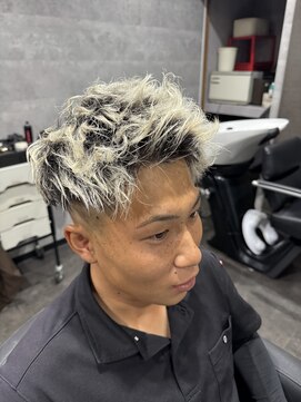 ミオ(Mio) 滋賀/南草津/メンズ美容室/波巻きツイストスパイラルパーマ