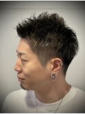 ツーブロックショートヘア